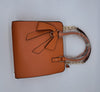 Orange Handbag with Bow