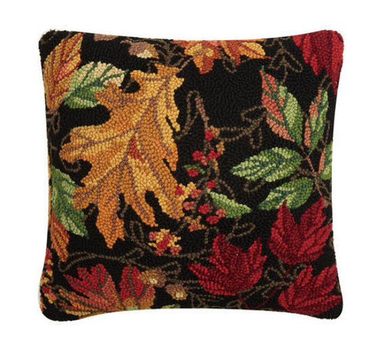 Autumn Symphony Hooked Pillow