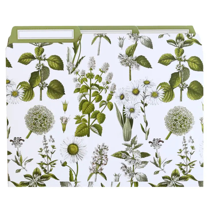 Botanical File Folders