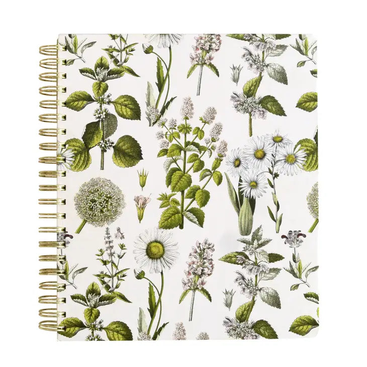 Botanical Spiral Notepad