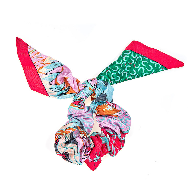 Derby Hair Scrunchie - Pink