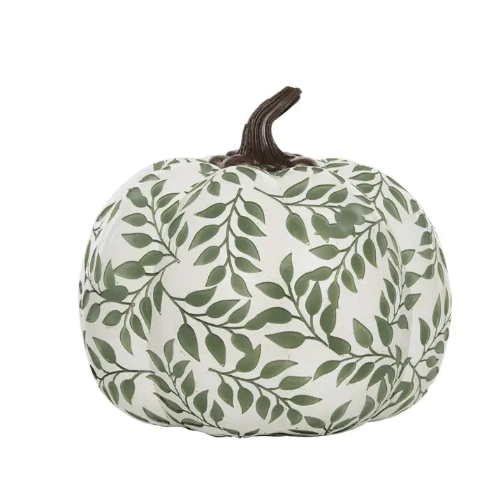 Fall Harvest Large Green Botanical Pumpkin