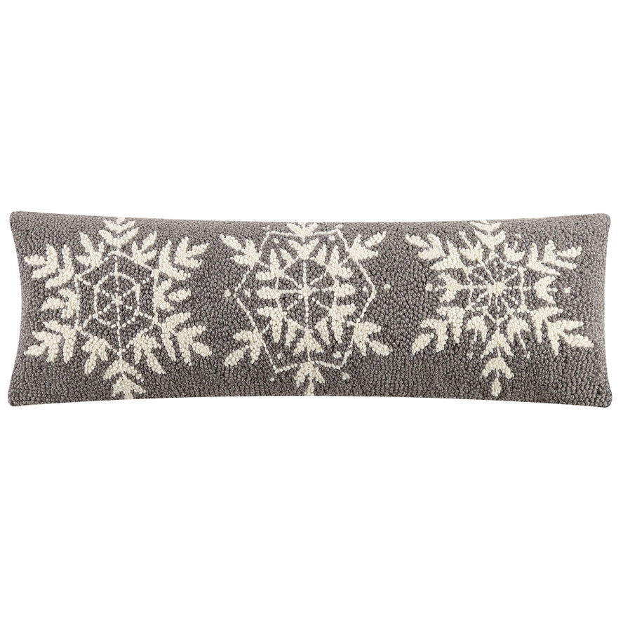 Winter Snow Hook Pillow - Rectangular