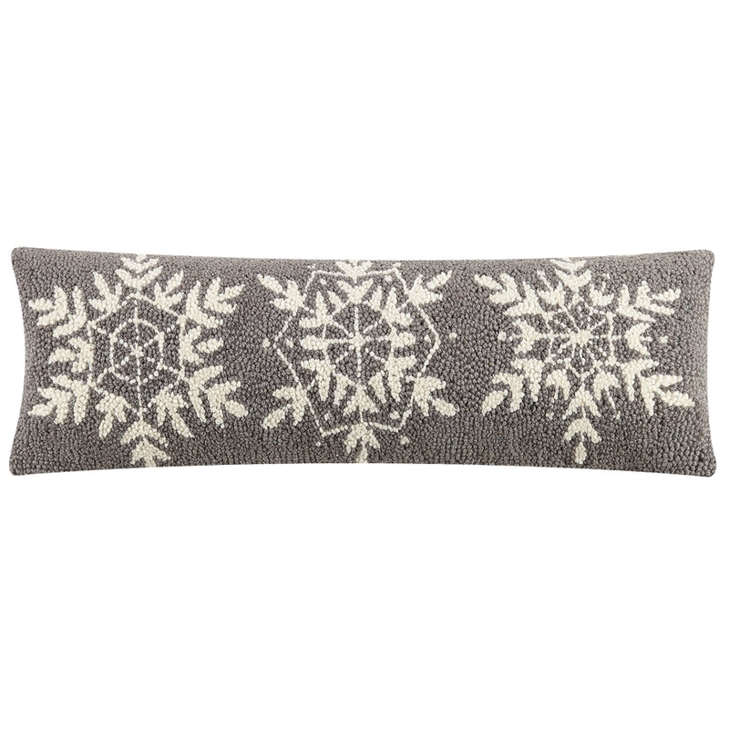 Winter Snow Hook Pillow - Rectangular