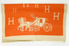 Reversible H Scarf - Orange