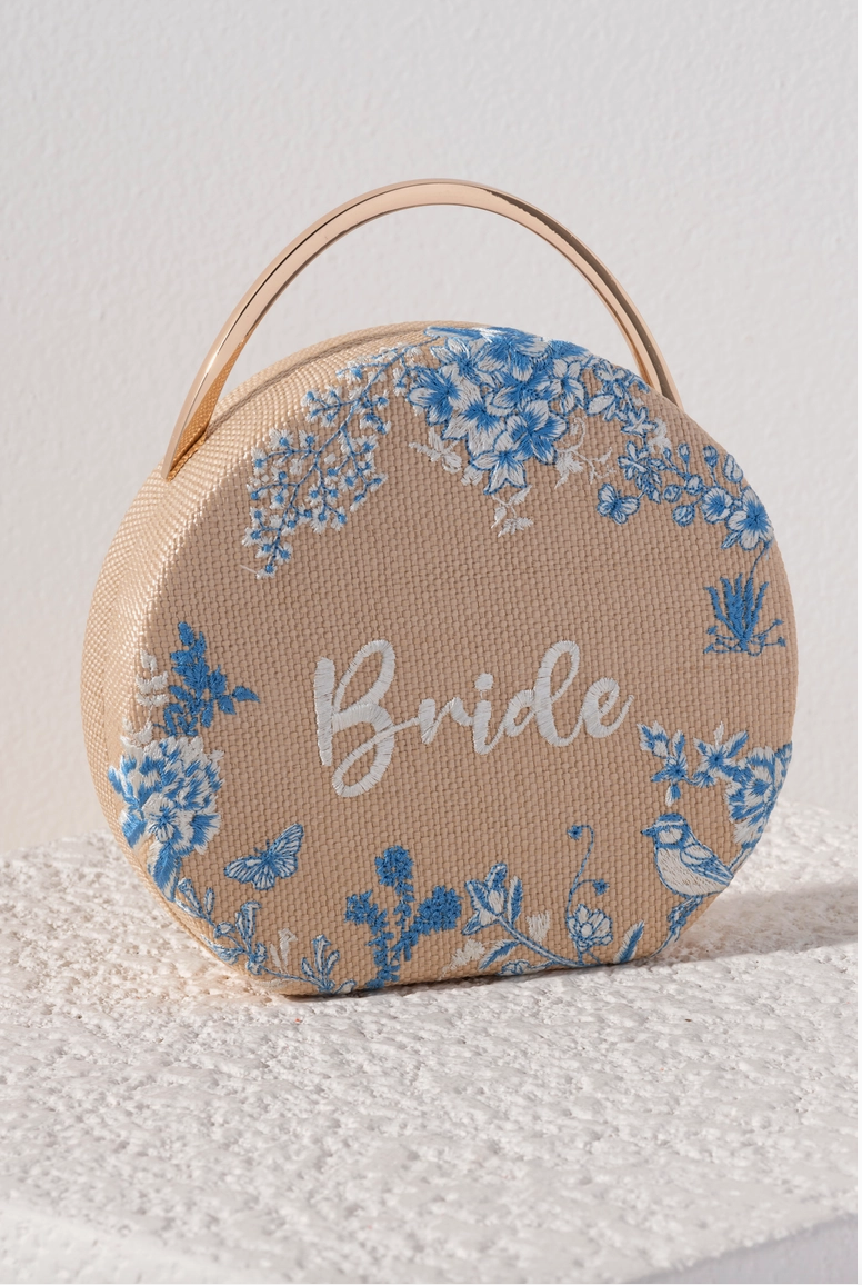 Bride Round Top Handle Purse