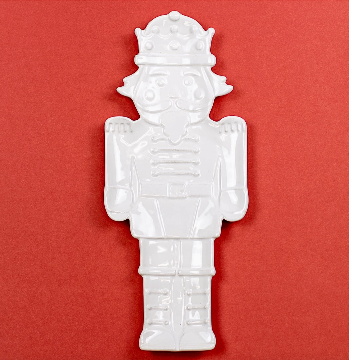 Royal Nutcracker Shaped Platter