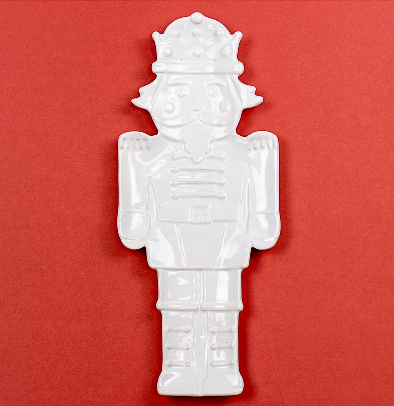 Royal Nutcracker Shaped Platter