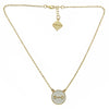 Ryder Horsebit Necklace - White