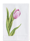 Hand Painted Tulip Tea Towel Design 1