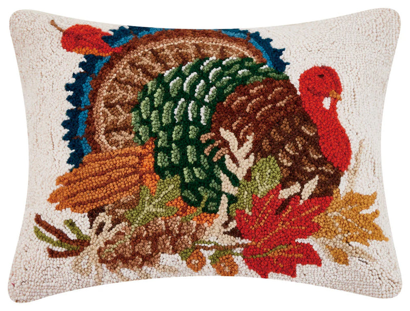 Fall Turkey Hook Pillow