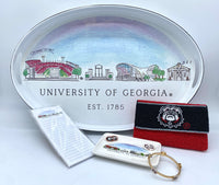 University of Georgia Oval Tray