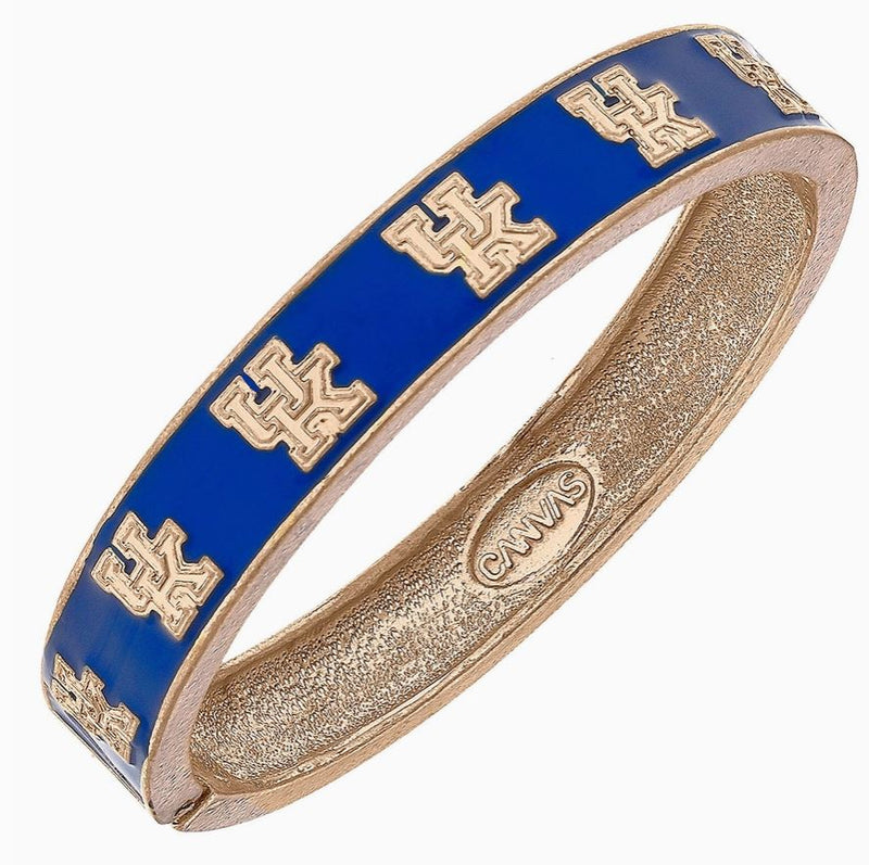 University of Kentucky Enamel Bangle in Blue