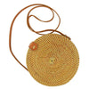 Ata Grass Woven Round Handbag