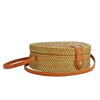 Ata Grass Woven Round Handbag